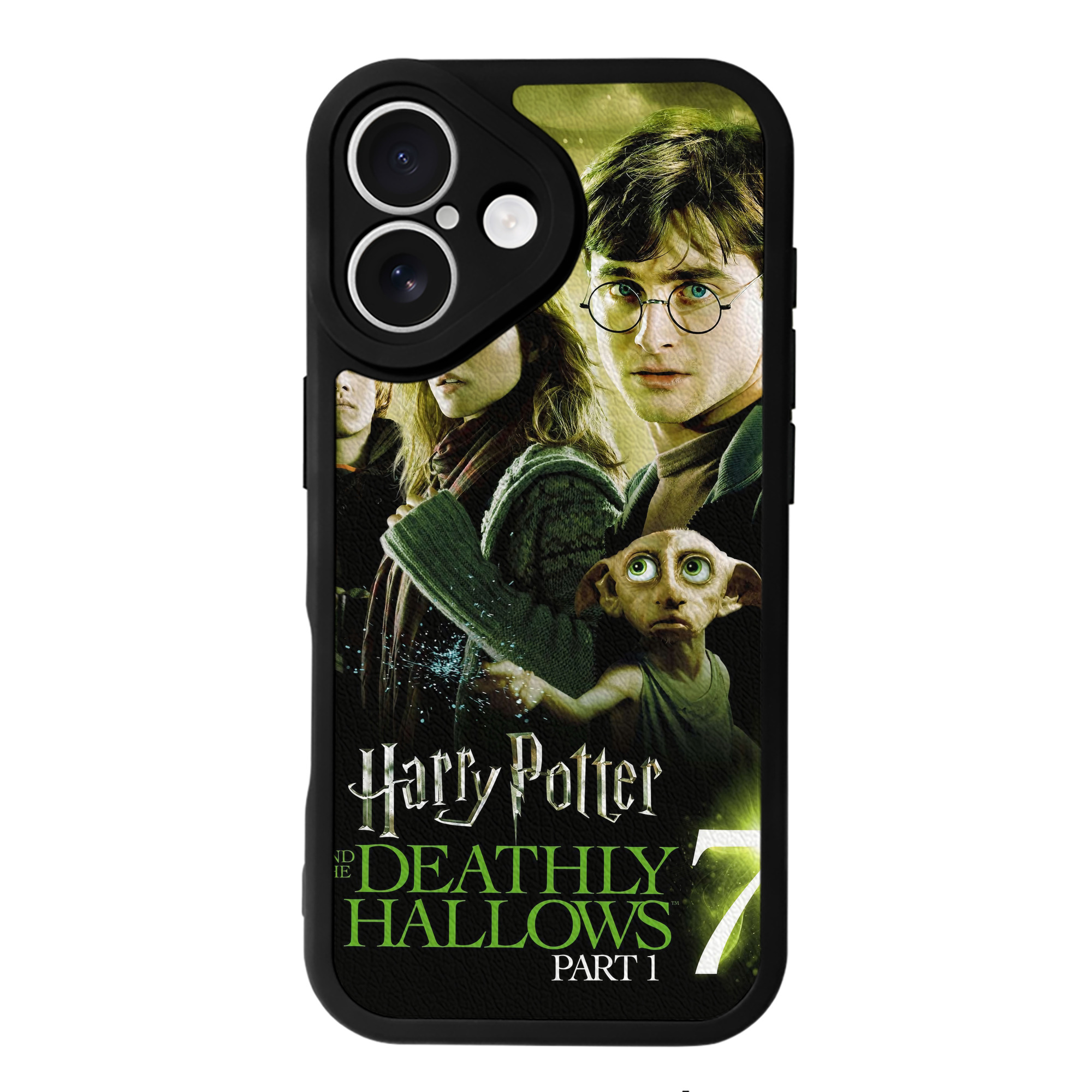 （画像用） Harry Potter ハリー・ポッターシリーズ 【iPhone 16シリーズ対応】シリコンスマホケース（レザー調） 材質：シリコン